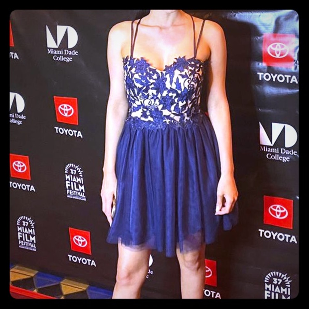Azure Cocktail Dress
